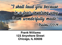 Inspirational Psalms Address Labels