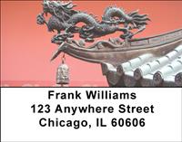 Chinese Culture Address Labels
