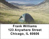 Camping Address Labels