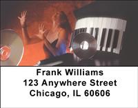Jazz Music Address Labels