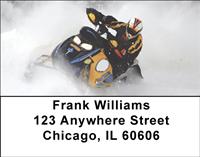 Winter Playtime Address Labels