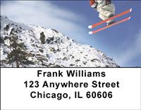 Winter Playtime Address Labels