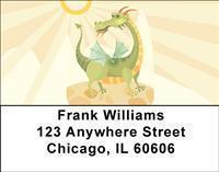 Lovable Dragons Address Labels