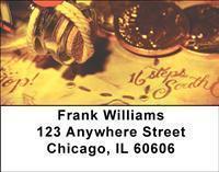 Antique Maps Address Labels