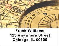 Antique Maps Address Labels