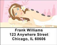 Pampered Girls Address Labels