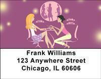 Pampered Girls Address Labels