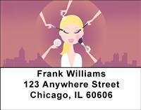 Pampered Girls Address Labels