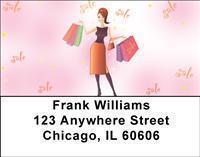 Time To Shop Address Labels