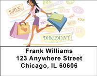 Time To Shop Address Labels