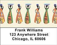 African Women Address Labels