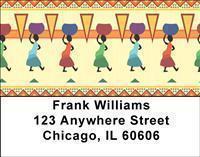 African Women Address Labels