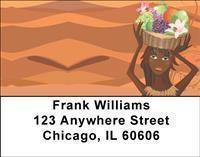 African Women Address Labels