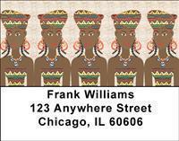 African Women Address Labels