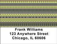 African Patterns Address Labels