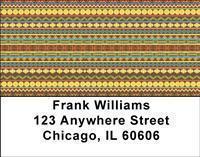 African Patterns Address Labels