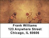 African Dancers Address Labels
