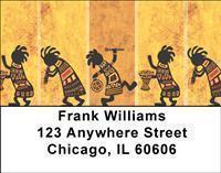 African Dancers Address Labels