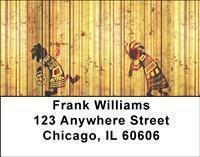African Dancers Address Labels