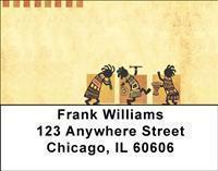 African Dancers Address Labels