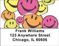 Smiley Faces Address Labels