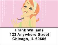 Girly Fun Address Labels