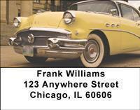 Classic Cars Address Labels