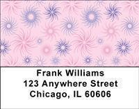 Spinning Flowers Address Labels