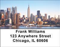 Famous Skylines Address Labels