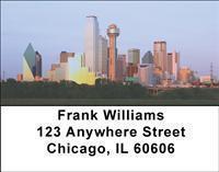 Famous Skylines Address Labels
