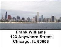 Famous Skylines Address Labels