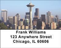 Famous Skylines Address Labels