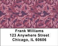 Colorful Camo Address Labels
