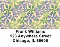 Mod Flowers Address Labels