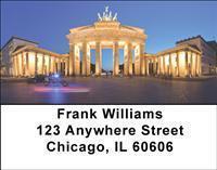 Sights of Germany Address Labels