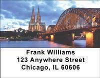 Sights of Germany Address Labels