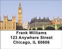 European Landmarks Address Labels