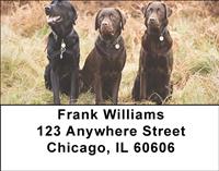 Labrador Fun Address Labels