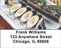 Japanese Foods Address Labels
