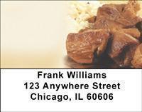 Filipino Foods Address Labels