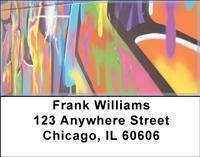 Graffiti Address Labels