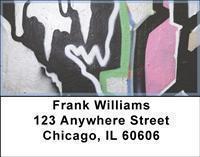 Graffiti Address Labels