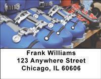 Skiing Address Labels