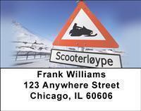 Snowmobiling Address Labels