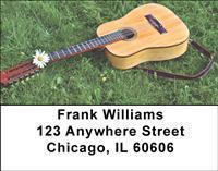 Acoustic Guitars Address Labels