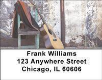 Acoustic Guitars Address Labels