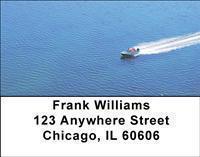 Speed Boats Address Labels