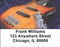 Bass Guitars Address Labels
