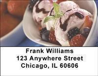 Ice Cream Delight Address Labels
