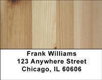 Wood Address Labels